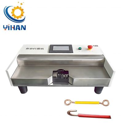 Máquina semiautomática de enrolar fios de cobre para dobra de fios metálicos e arcos circulares