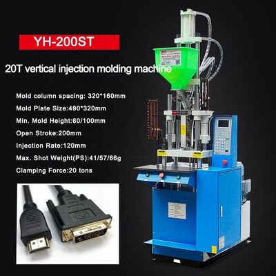 YH-150ST Máquina de moldagem por injecção vertical automática para micro USB e USB tipo C
