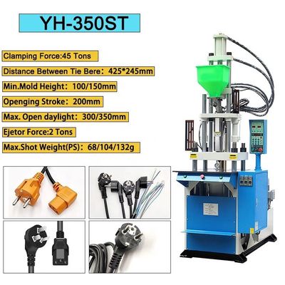 YH-350ST Máquina de moldagem por injecção de conectores verticais de plástico de 35 t com força ejetora de 20 kN