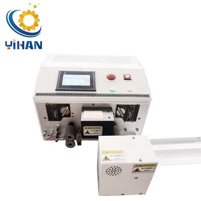 YH-04N Máquina automática de corte de fios duplos, de descolagem e torção para fios de cobre de 40 kg
