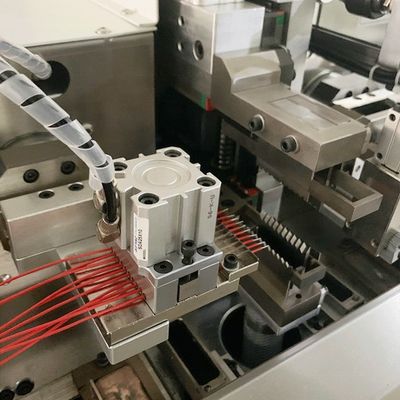 Terminal de solda Mirco 160kg Máquina de mergulho de tira de corte de fio de duas extremidades