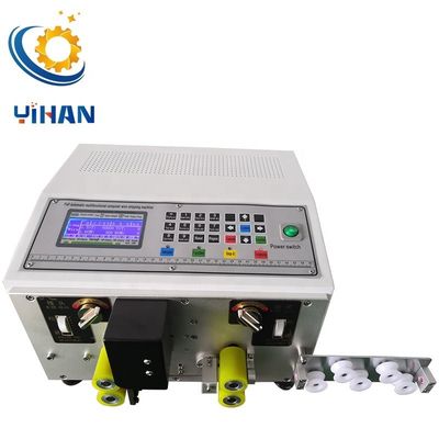 Máquina de corte e descolagem automática de alta velocidade de precisão de fio elétrico YH-845