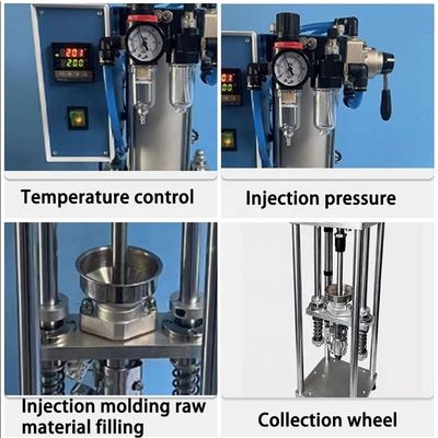 Máquina de moldagem por injecção de escritório vertical YH-40G com volume teórico de 60 cm3