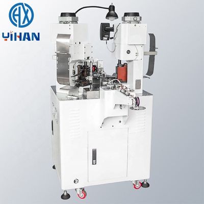 Máquina de terminação de dupla cabeça multifuncional de alta produtividade para operação automática