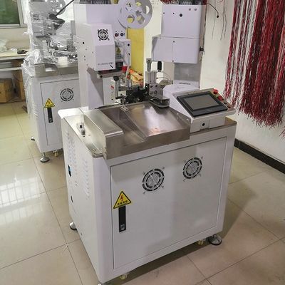 Máquina de terminação de dupla cabeça multifuncional de alta produtividade para operação automática