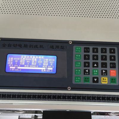 Máquina automática de limpeza de fios por computador de linha única de 35 quadrados para alta produtividade