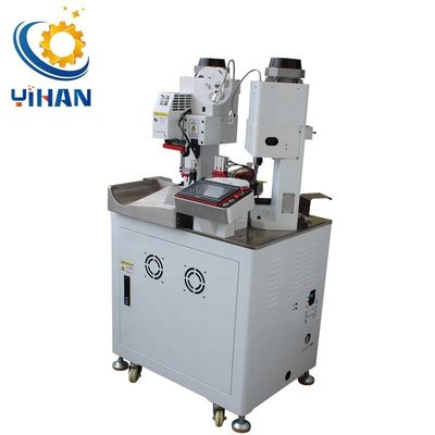 1500 kg capacidade de prensagem máquina automática de corte de fio de cabo de descolagem e enxaguante