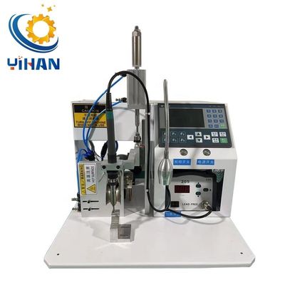 Máquina de soldadura semiautomática de cablagem de cabo de terminal para soquete de comutação de terminal de LED de PCB