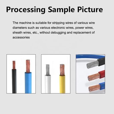 400*370*200mm Stripper para Multi-Core Wire Pneumatic Peeling Machine SEO Amigável