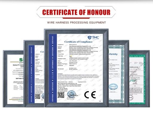 400*370*200mm Stripper para Multi-Core Wire Pneumatic Peeling Machine SEO Amigável