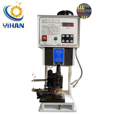 440*400*720mm Máquina de trituração de tubos elétricos semiautomática para terminais de ferrule JST