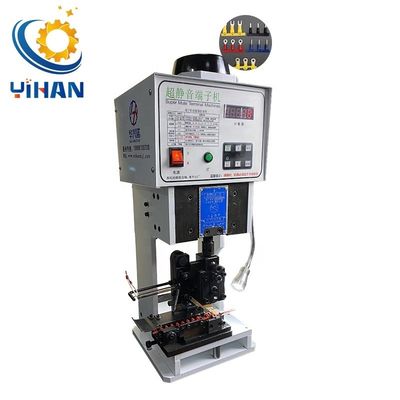 440*400*720mm Máquina de trituração de tubos elétricos semiautomática para terminais de ferrule JST