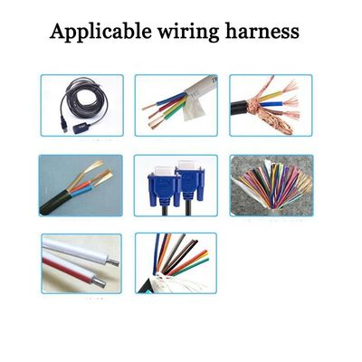 0.75KW Copper Wire Stripping e Terminal Crimping Machine para comprimento de 1-7mm de striping