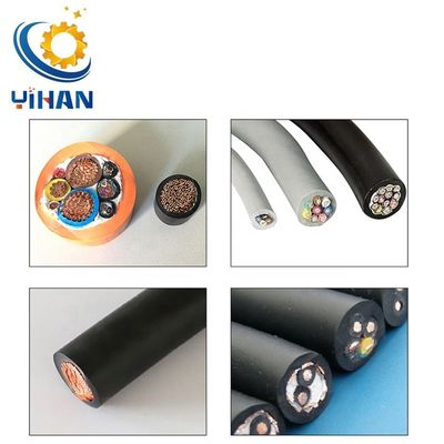 Máquina de corte de arame de cabo pneumático quadrado grande para 10 a 150 mm2 de arame BVR de 50 tempos