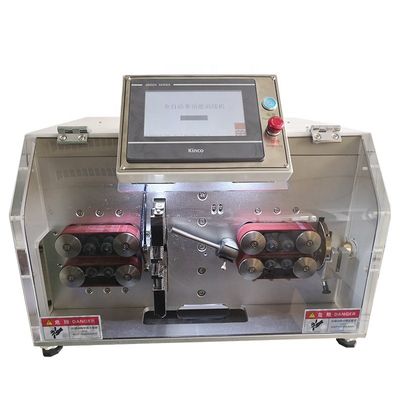 Máquina de corte avançada para cabos de fio multi-núcleo 1-9999.9mm comprimento de corte