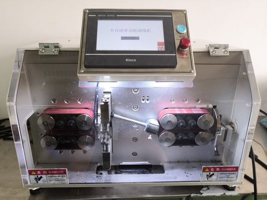 Máquina de corte avançada para cabos de fio multi-núcleo 1-9999.9mm comprimento de corte