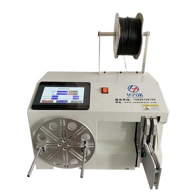 Máquina de enrolar em forma de O, automática e manual, de diâmetro entre 18 e 45 mm