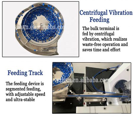 30MM Pressure Stroke Máquina de trituração automática de placa vibratória de alimentação de energia