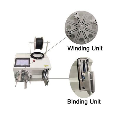 Motor Elétrico bobina de fio de cobre Enrolamento e máquina de ligação em torno do diâmetro do círculo