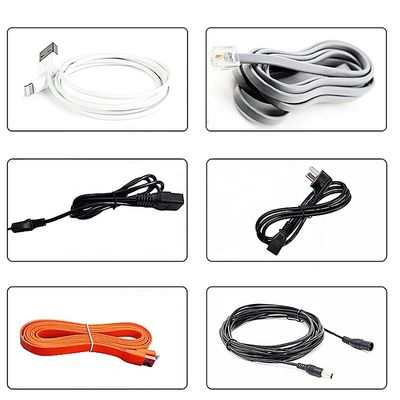 Máquina de enrolar AC220V 50HZ/60HZ para cabo de dados USB semiautomático e bobina de arame