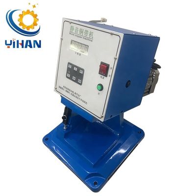 2mm-8mm Mute Copper Belt Crimping Machine para articulação de cabo de fones de ouvido e linha de dados