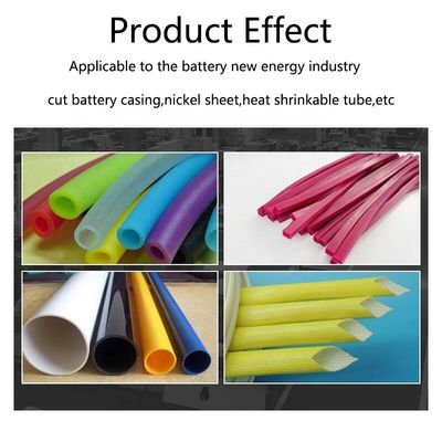 Máquina de corte de precisão para popular YH-C10 calor encolhimento e PVC tubos de silicone