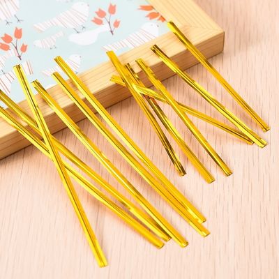 Corpo de vedação de cordas de ouro e prata para embalagens de pão L 360m W 4MM