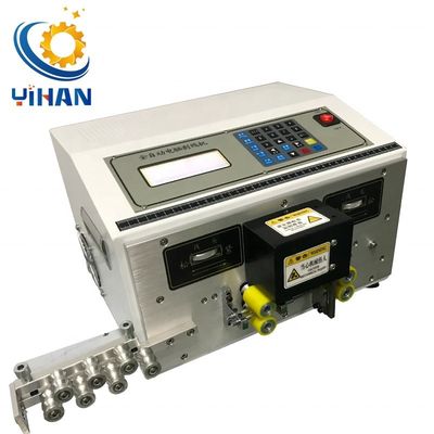 Máquina automática de corte e descolamento de fios de cobre com motor elétrico