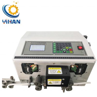 YH-H812 Máquina de corte de cabos de fio multi-núcleo com interface em inglês