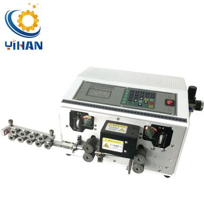 YH-H812 Máquina de corte de cabos de fio multi-núcleo com interface em inglês