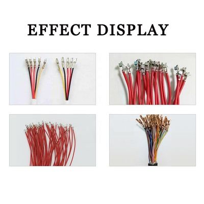 1.8KN Capacidade Máquina de compressão de tira de fim de fio para Molex JST