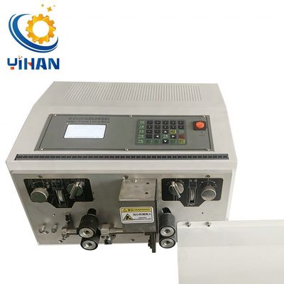 Máquina de corte e descascagem de fios de computador de 35 m2 com 3 cortes de comprimento 1 mm-99999,99 mm