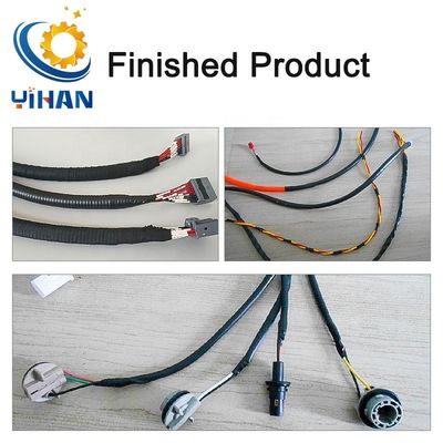 Máquina de enrolar o arnês de fio de fita para cabos elétricos de diâmetro de arnês de 20-55 mm