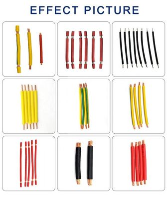 Máquina de corte e de descolamento de alta precisão para cateter de cabo de 4 mm2 de diâmetro 1,5-5 mm