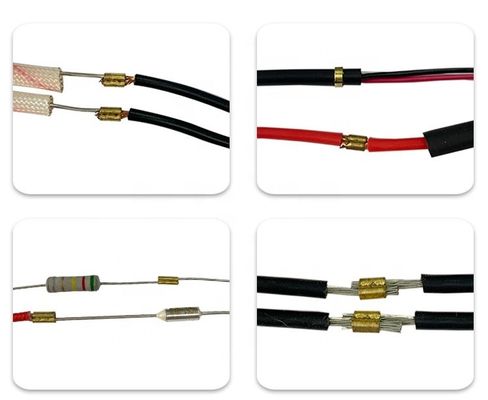 Máquina Elétrica Silent Wire Joint 6mm Copper Belt Splicing And Crimping Machine 50kg Capacidade