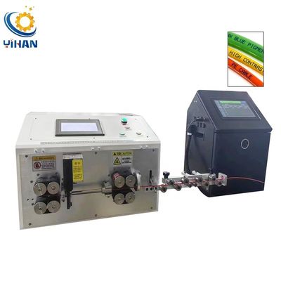 Impressora a jato de tinta de fio 35 mm2 para máquina automática de corte de fios de cabo multicore
