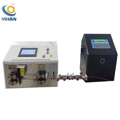 Impressora a jato de tinta de fio 35 mm2 para máquina automática de corte de fios de cabo multicore