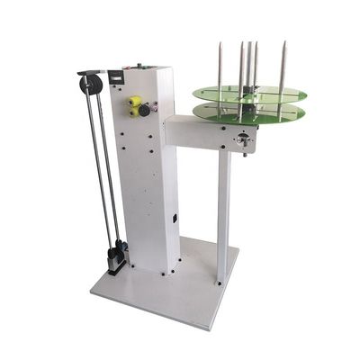Máquina elétrica de compensação de fio com diâmetro de bandeja de 350 mm e alimentação positiva/negativa