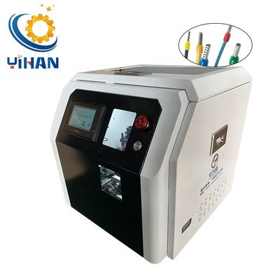 Máquina de descolagem de terminais de fio rápida e precisa para faixa de fio de 0,75-1,0 mm2