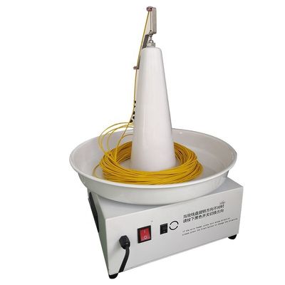 Máquina de desdobramento de fios de cabo de pequena dimensão de 9 kg de capacidade com alimentador automático rotativo de bobinas de fios
