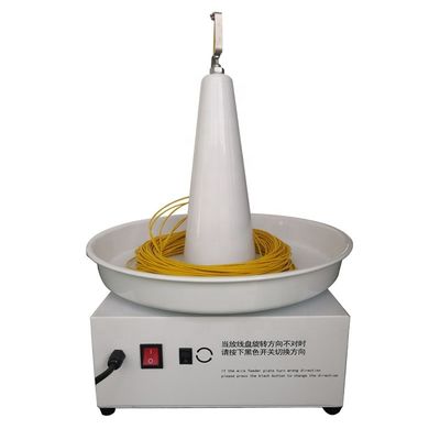 Máquina de desdobramento de fios de cabo de pequena dimensão de 9 kg de capacidade com alimentador automático rotativo de bobinas de fios