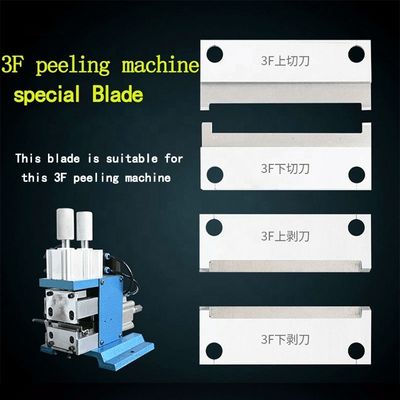 3F Máquina de descascar fios de núcleo lâmina Máquina de descascar pneumática faca suporte personalizado